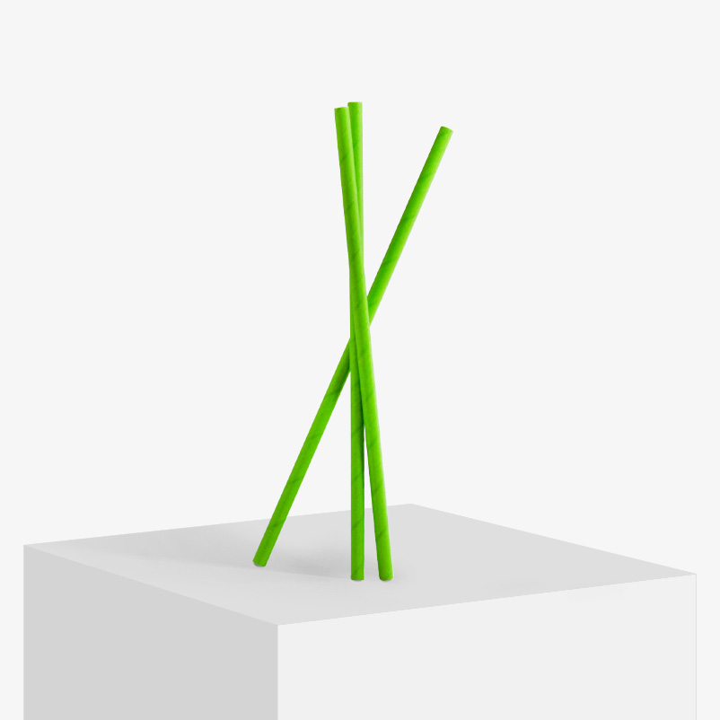 Miten ostat paperipillejämme logollasi | Limepack paperstraw green standard cocktail