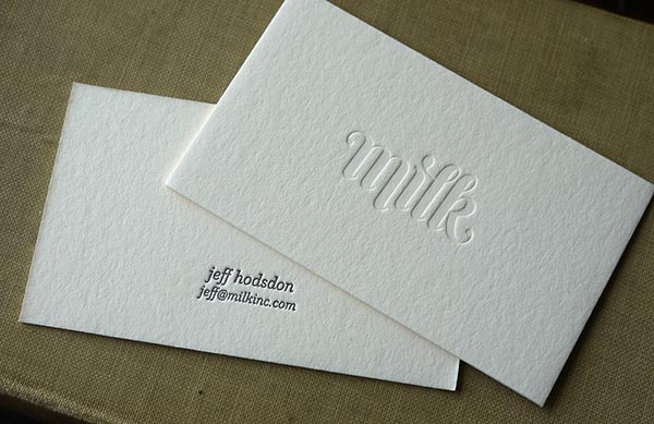 DebossedBusinesscarddesignexample | Limepack Debossing ja kohokuviointi mitä se on | Limepack Debossed Business card design example