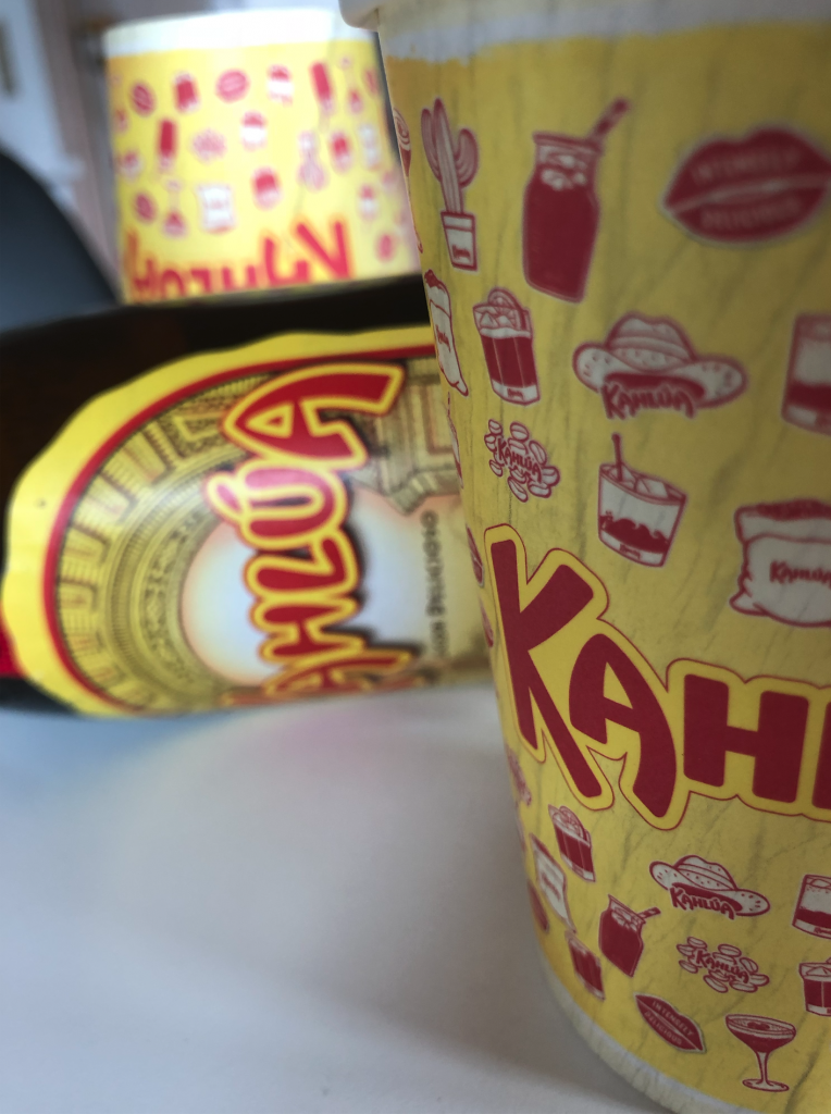 Kahlua Paper cups | Limepack Pahvimukit ja alkoholi | Limepack Kahlua Paper cups